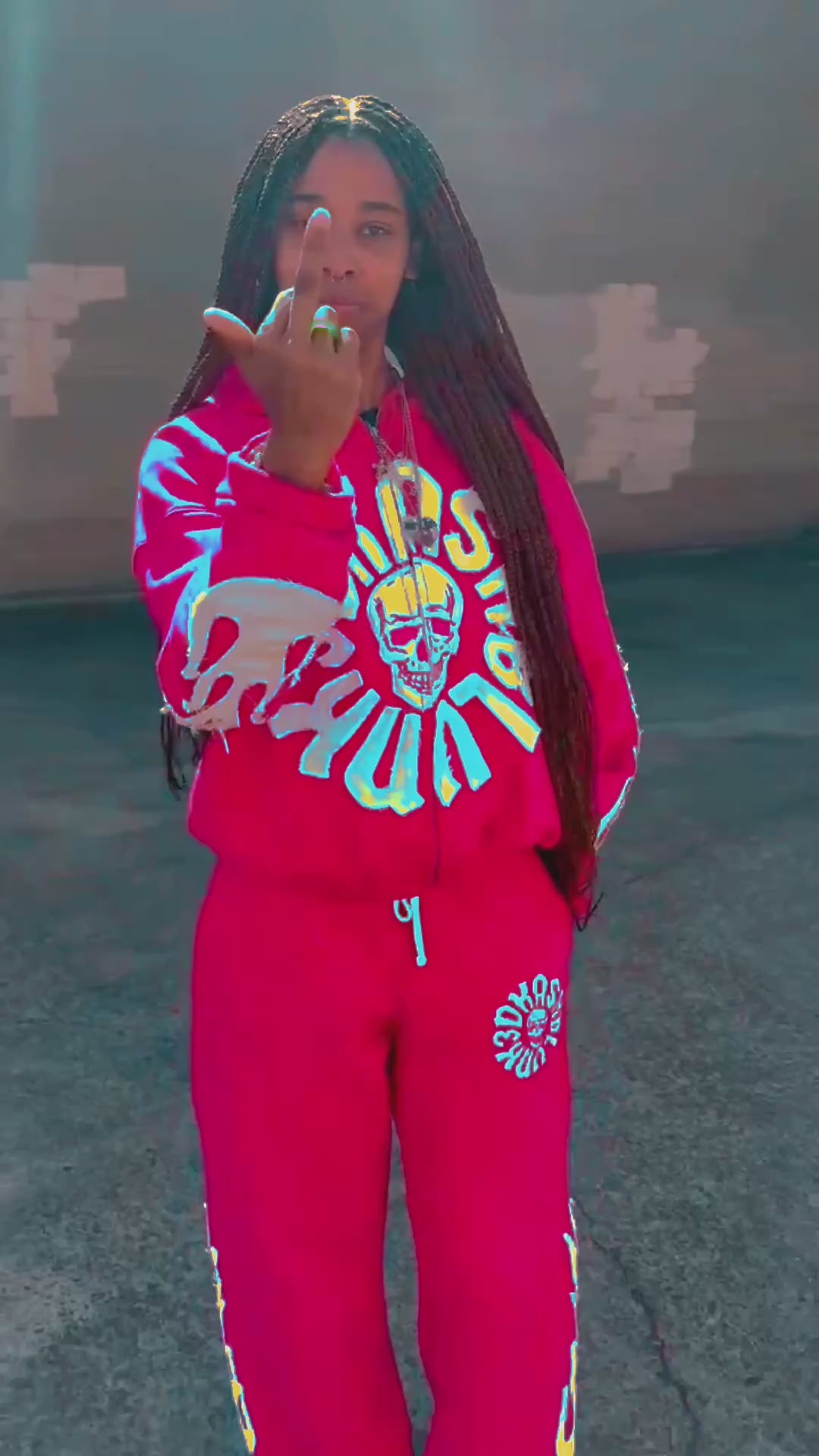 ELECTRIC PINK REAPER SET